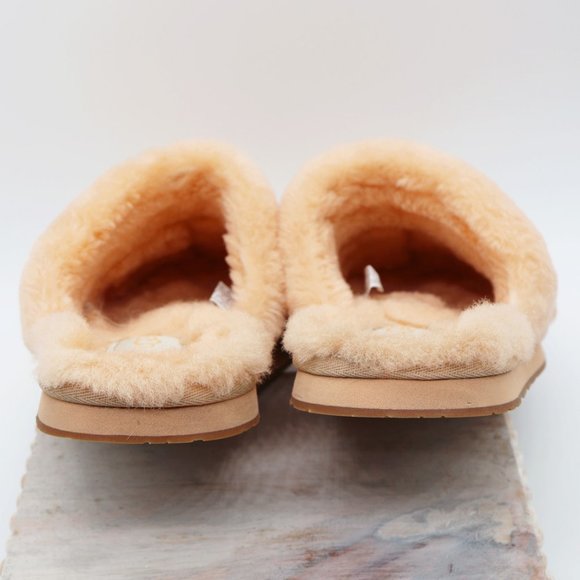 UGG Australia Dalla Sheepskin Cozy Slip On Sandal Slippers Sherbet Orange 5 $90 - Picture 12 of 14